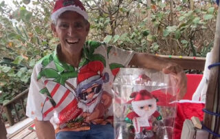 George Trosset talks about Surfing Santas and a plush toy that rocketed into space