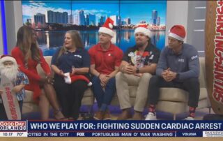 Surfing Santas and Who We Play For Bring Life-Saving CPR Training to FOX 35 Orlando