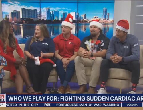 Surfing Santas and Who We Play For Bring Life-Saving CPR Training to FOX 35 Orlando