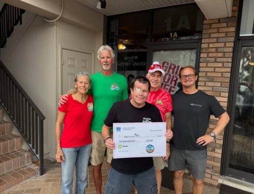 Surfing Santas of Cocoa Beach Donates ,000 to Grind for Life, Marking 15 Years of Support